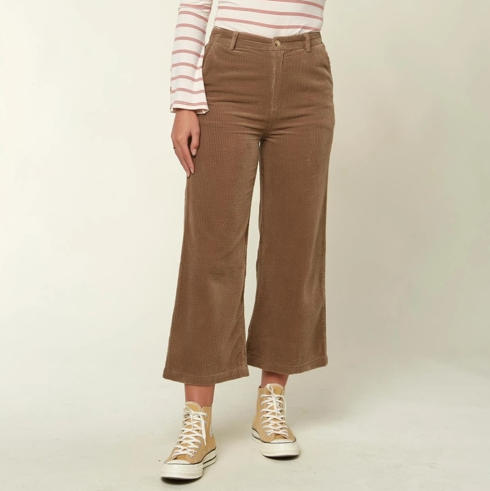 O'NEILL Corduroy High Waisted Crop Pants